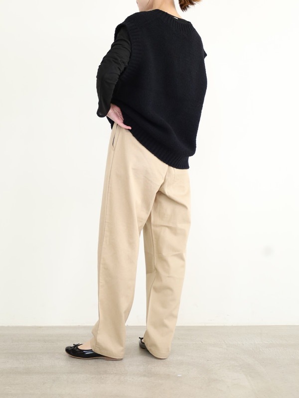 【JOHNBULL】ライトモールスキンタックイージーパンツ