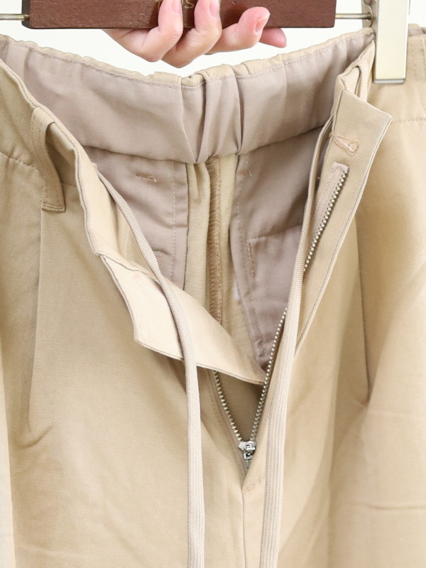 【JOHNBULL】ライトモールスキンタックイージーパンツ