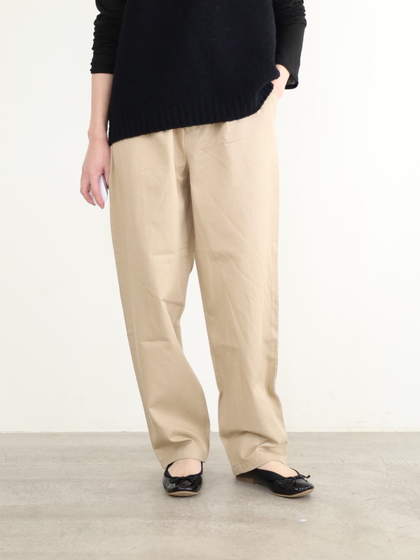 【JOHNBULL】ライトモールスキンタックイージーパンツ