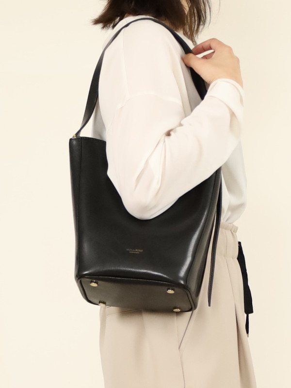【VIOLA'dORO】スプリットレザーワンショルダーバッグ