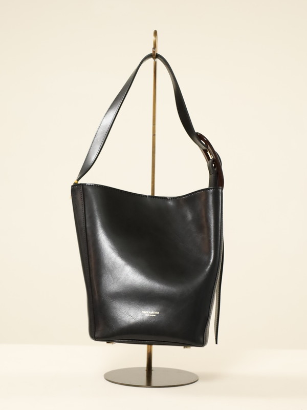 【VIOLA'dORO】スプリットレザーワンショルダーバッグ