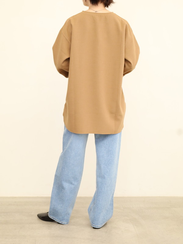 【tranoi】ストレートデニムパンツ 