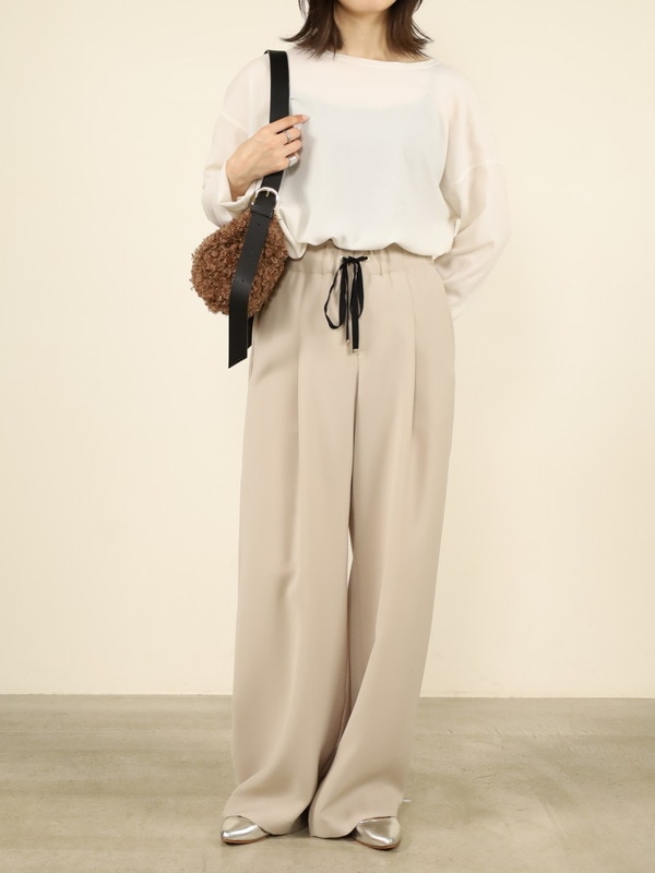 【VIOLA'dORO】カールエコファーワンショルダーバッグ