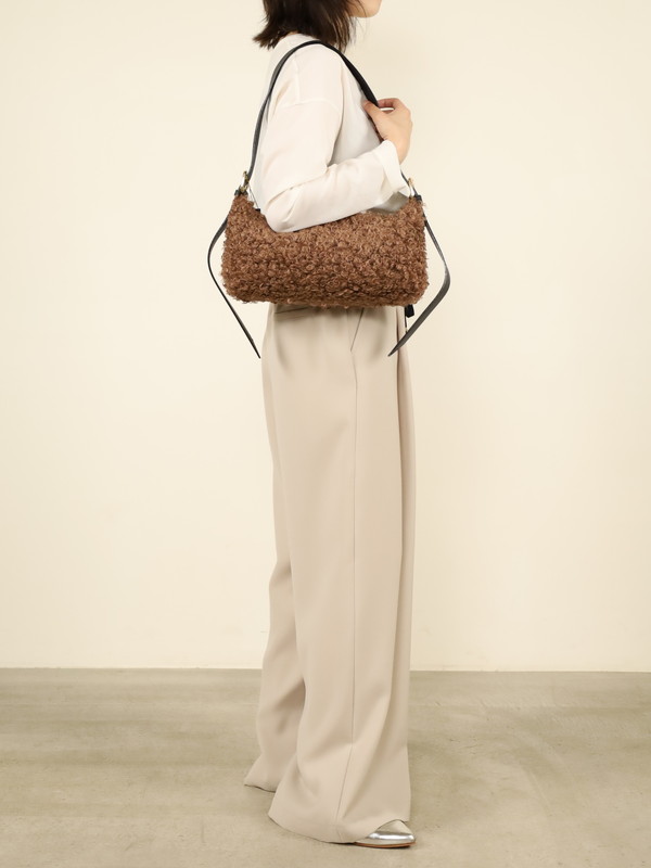 【VIOLA'dORO】カールエコファーワンショルダーバッグ