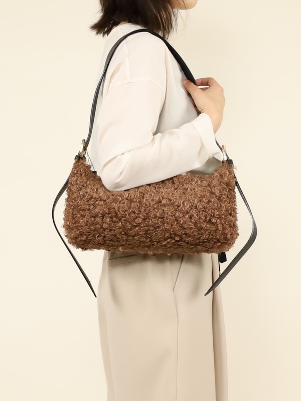 【VIOLA'dORO】カールエコファーワンショルダーバッグ