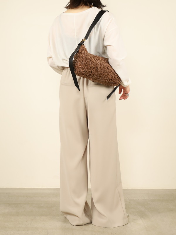 【VIOLA'dORO】カールエコファーワンショルダーバッグ