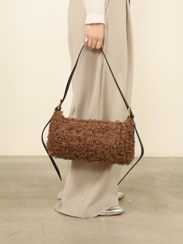 【VIOLA'dORO】カールエコファーワンショルダーバッグ