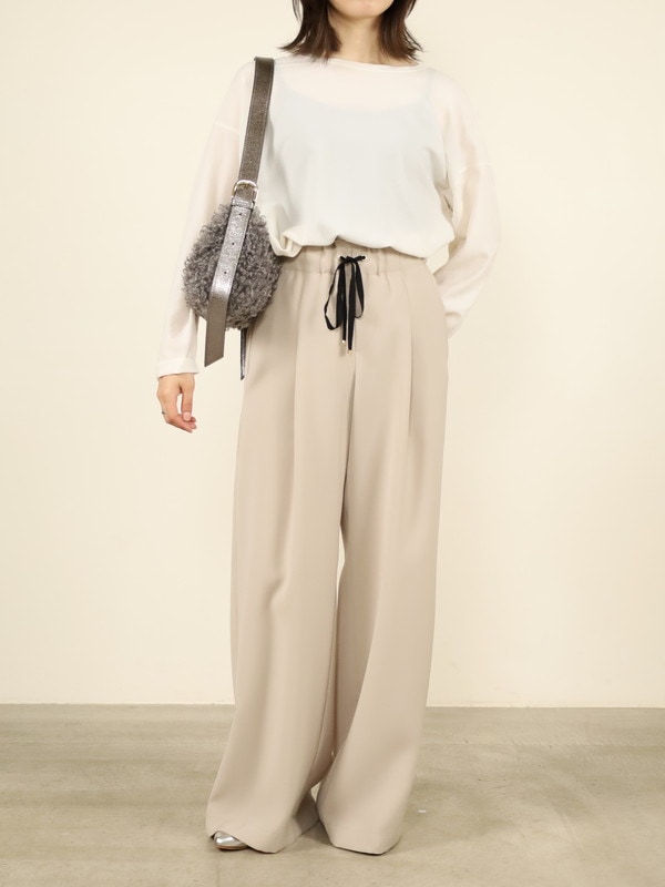 【VIOLA'dORO】カールエコファーワンショルダーバッグ