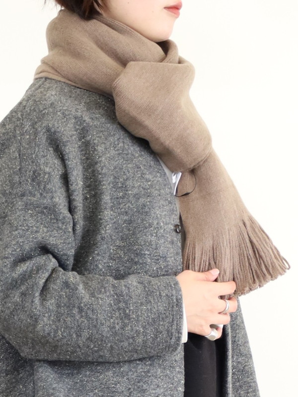 【ATELIER BRUGGE】シャギーストール