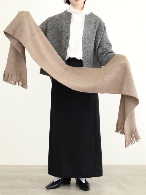 【ATELIER BRUGGE】シャギーストール