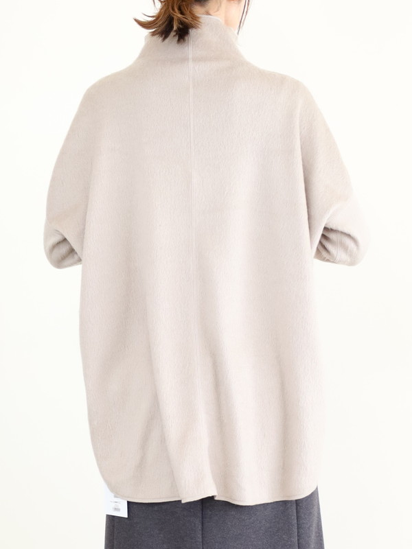 【MICA&DEAL】シャギールーズタートルネックプルオーバー