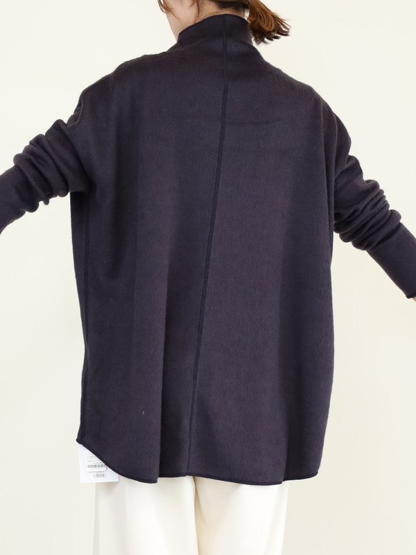 【MICA&DEAL】シャギールーズタートルネックプルオーバー