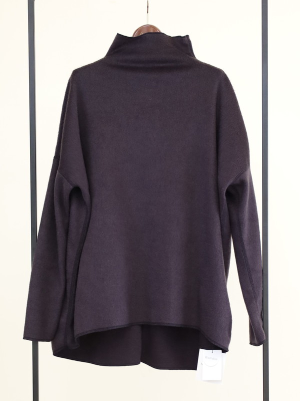 【MICA&DEAL】シャギールーズタートルネックプルオーバー