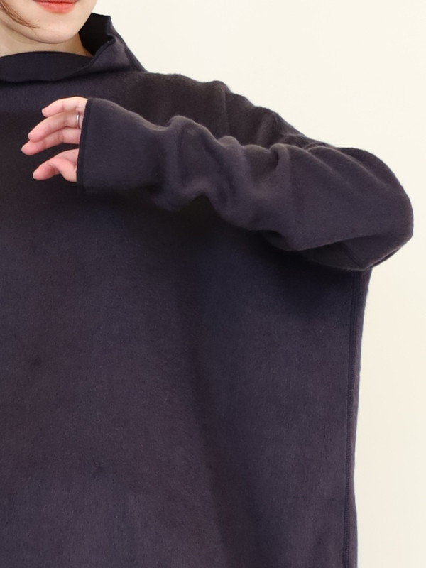 【MICA&DEAL】シャギールーズタートルネックプルオーバー