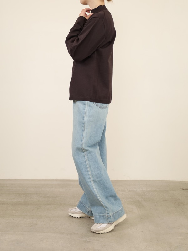 【Emmaculate】カーブスリーブニット