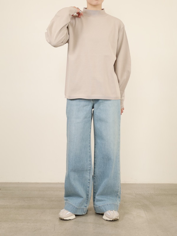 【Emmaculate】カーブスリーブニット