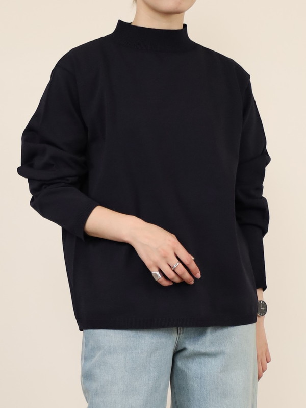 【Emmaculate】カーブスリーブニット