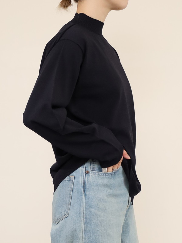 【Emmaculate】カーブスリーブニット