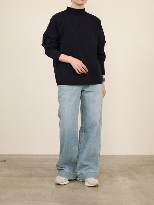 【Emmaculate】カーブスリーブニット