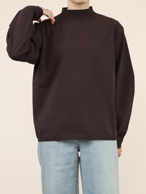 【Emmaculate】カーブスリーブニット