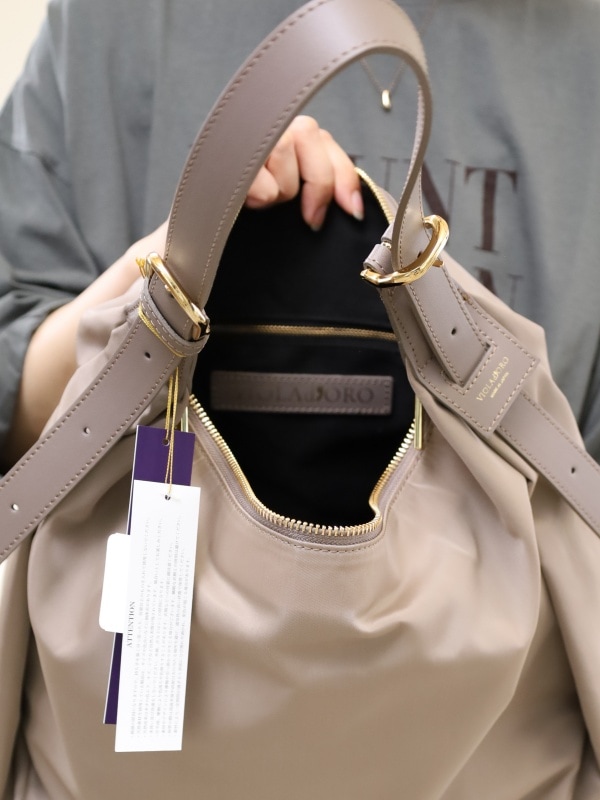 【VIOLA'dORO】ワンショルダーナイロンバッグ