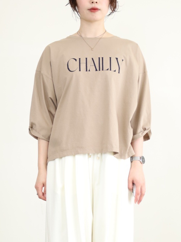 【MICA&DEAL】”CHAILLY”ロゴT