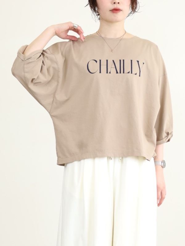 【MICA&DEAL】”CHAILLY”ロゴT