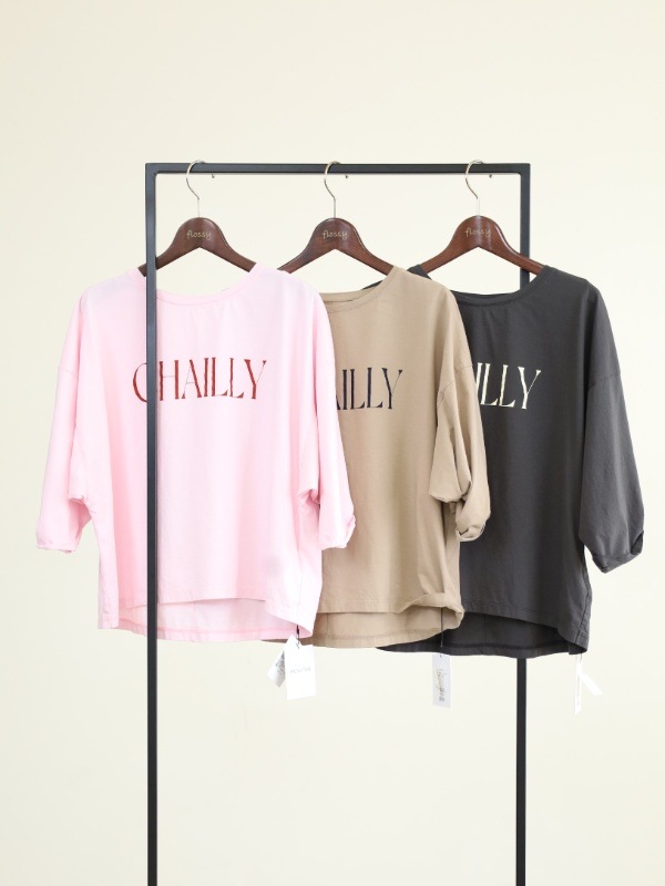 【MICA&DEAL】”CHAILLY”ロゴT