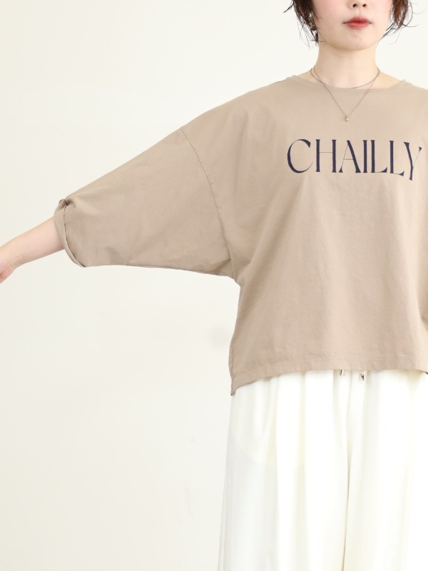 【MICA&DEAL】”CHAILLY”ロゴT