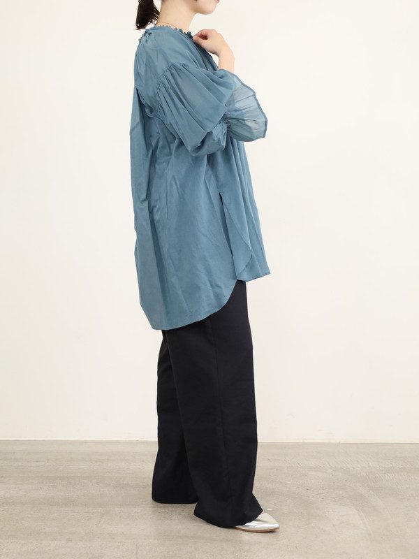 【trois】ビンテージワッシャーブラウス