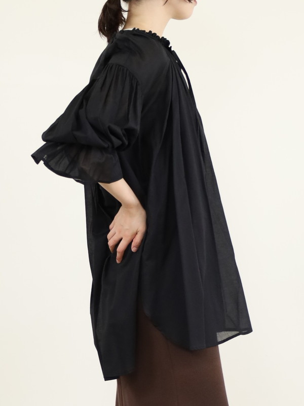 【trois】ビンテージワッシャーブラウス