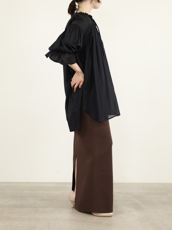 【trois】ビンテージワッシャーブラウス