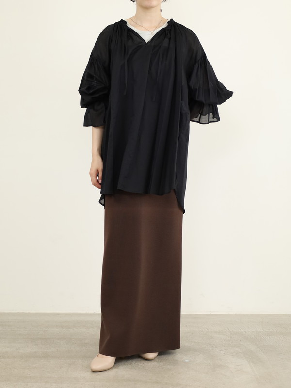 【trois】ビンテージワッシャーブラウス