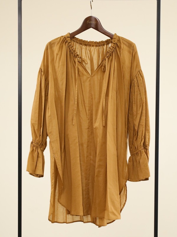 【trois】ビンテージワッシャーブラウス