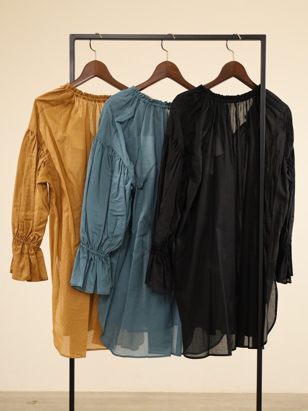 【trois】ビンテージワッシャーブラウス