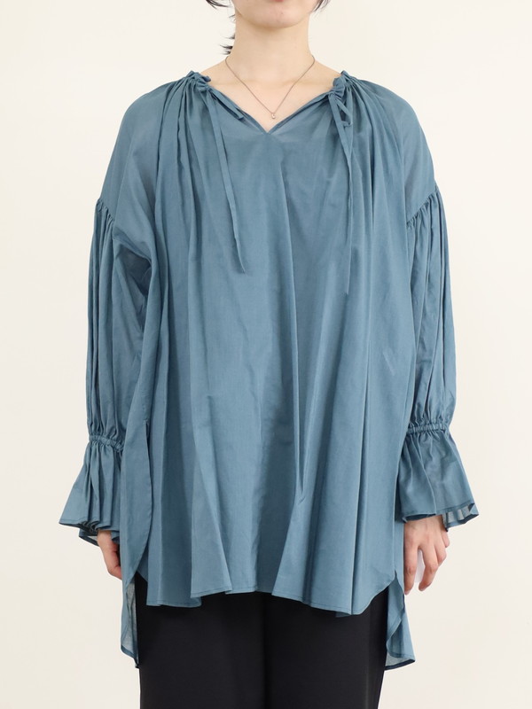 【trois】ビンテージワッシャーブラウス