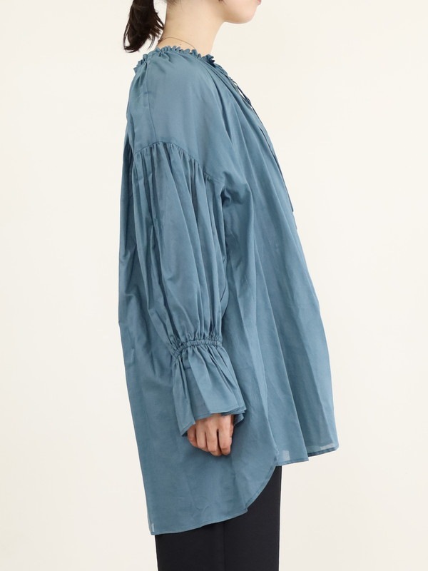 【trois】ビンテージワッシャーブラウス