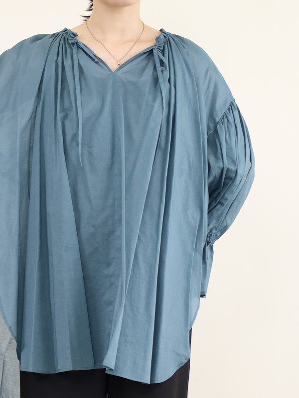 【trois】ビンテージワッシャーブラウス