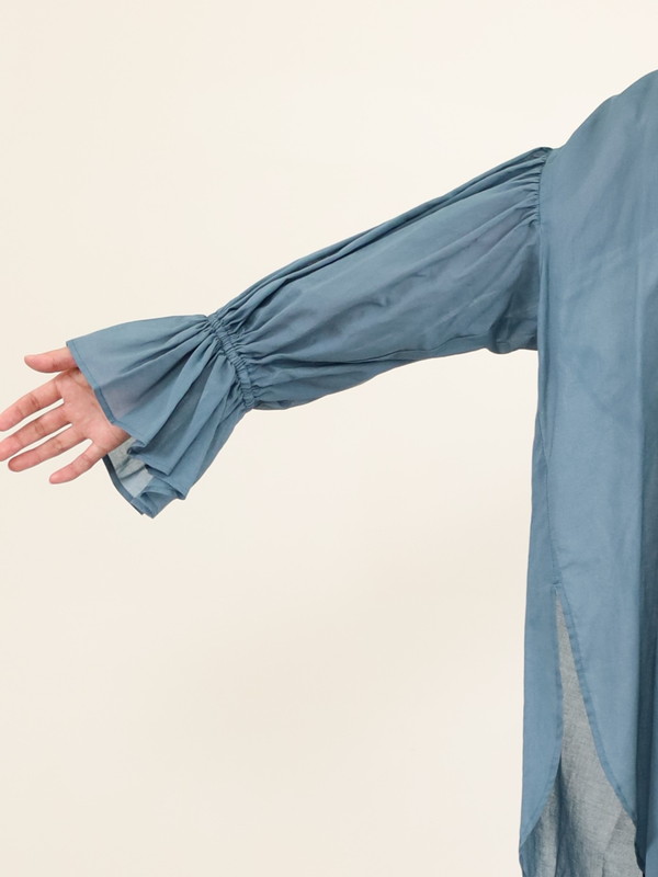 【trois】ビンテージワッシャーブラウス