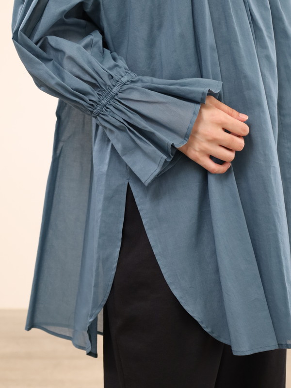 【trois】ビンテージワッシャーブラウス