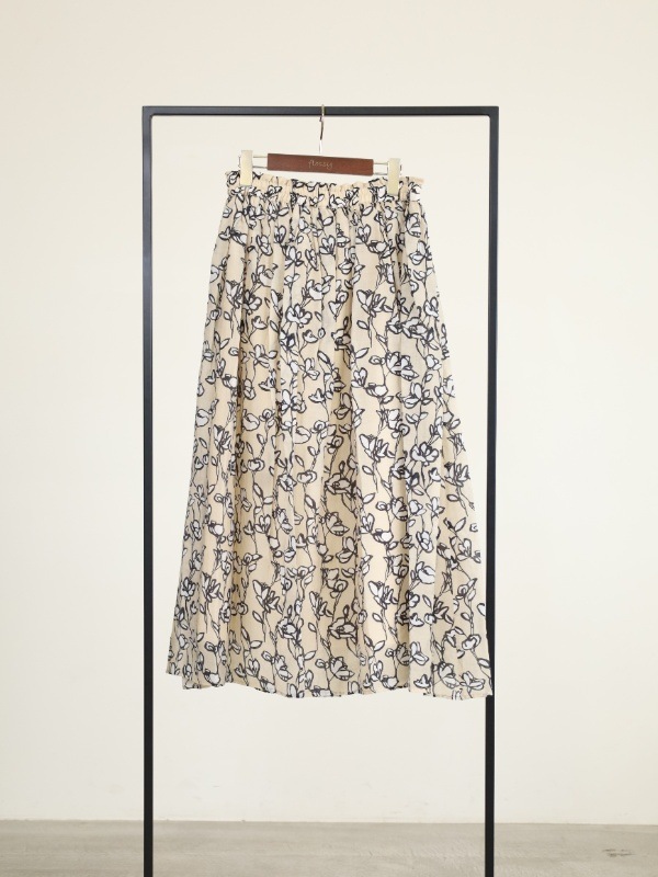 【trois】ギャザースカート