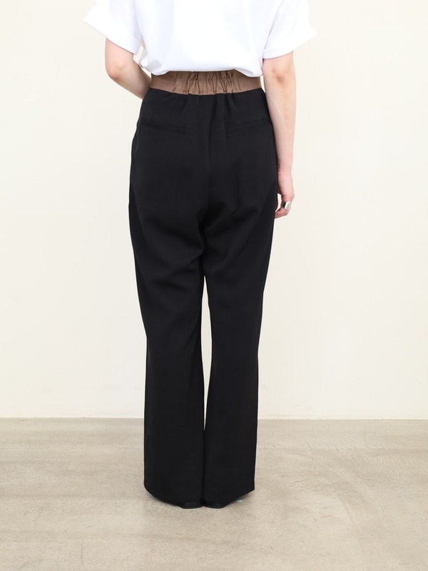 美品 CHIGNONシニヨン 1.5万円 ハイウエストセンタープレスラップパンツ CHIGNON】ハイウエストセンタープレスラップパンツ/3553-469PT