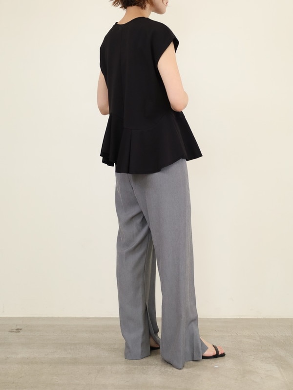 【CHIGNON】ペプラムフォルムノンスリカットソー