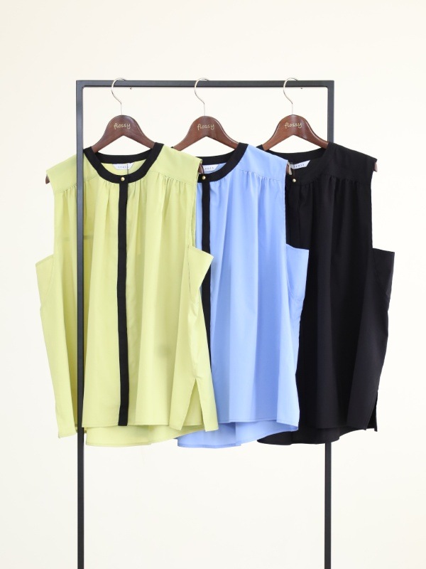 【trois】ノンスリギャザーブラウス