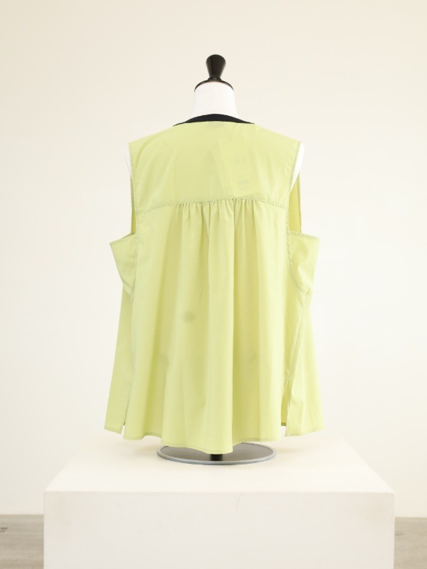 【trois】ノンスリギャザーブラウス