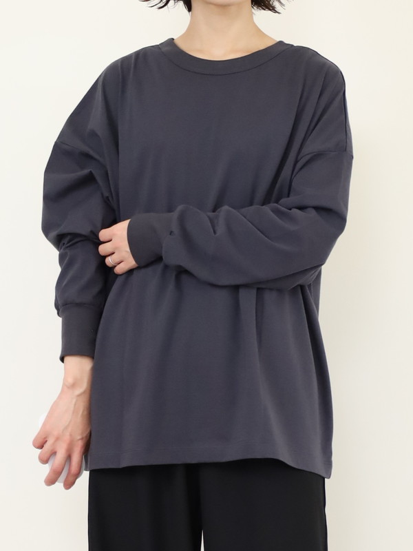 【siro de la bonte】2way ラメプリントワイドロンT