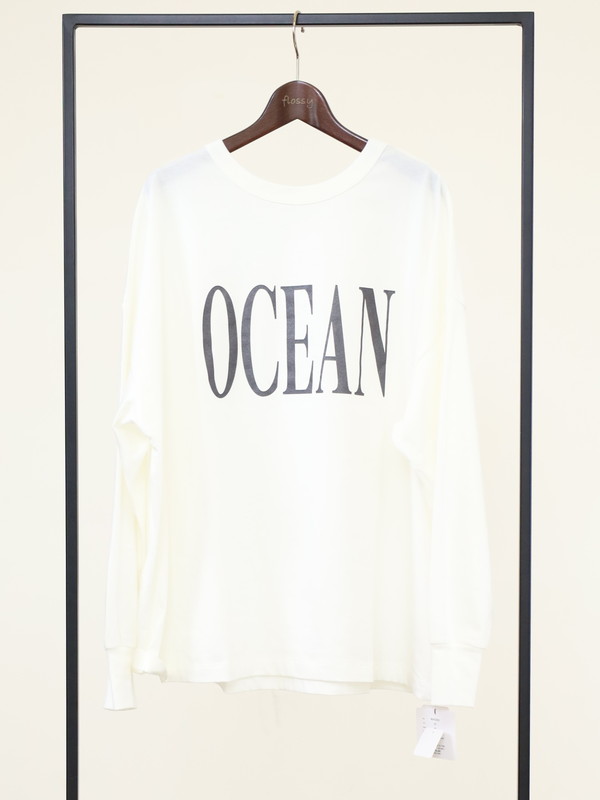 【siro de la bonte】2way ラメプリントワイドロンT