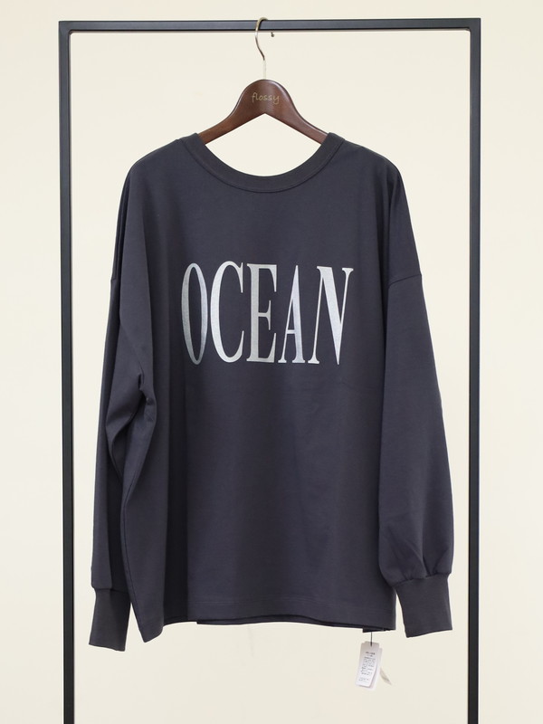 【siro de la bonte】2way ラメプリントワイドロンT