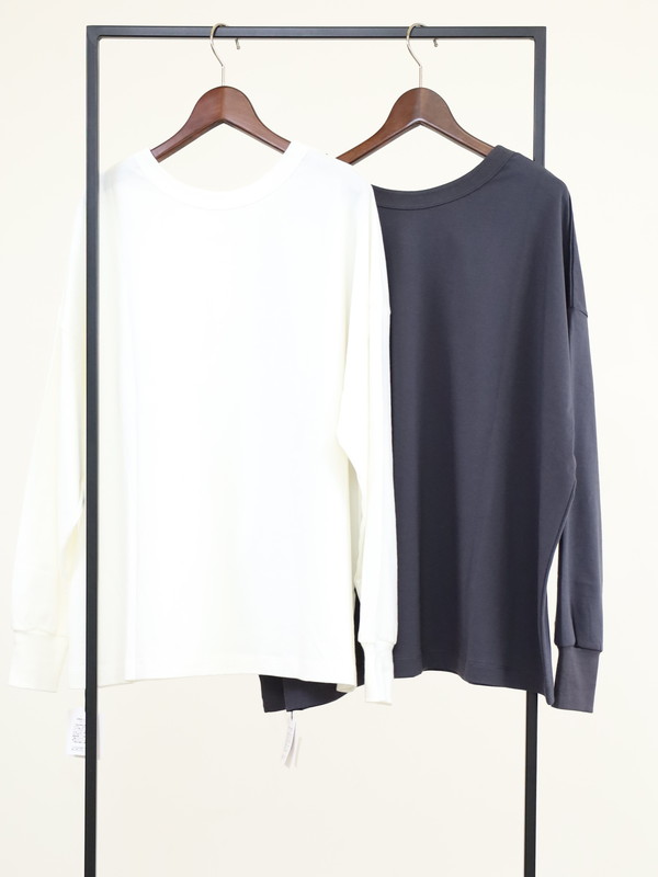 【siro de la bonte】2way ラメプリントワイドロンT