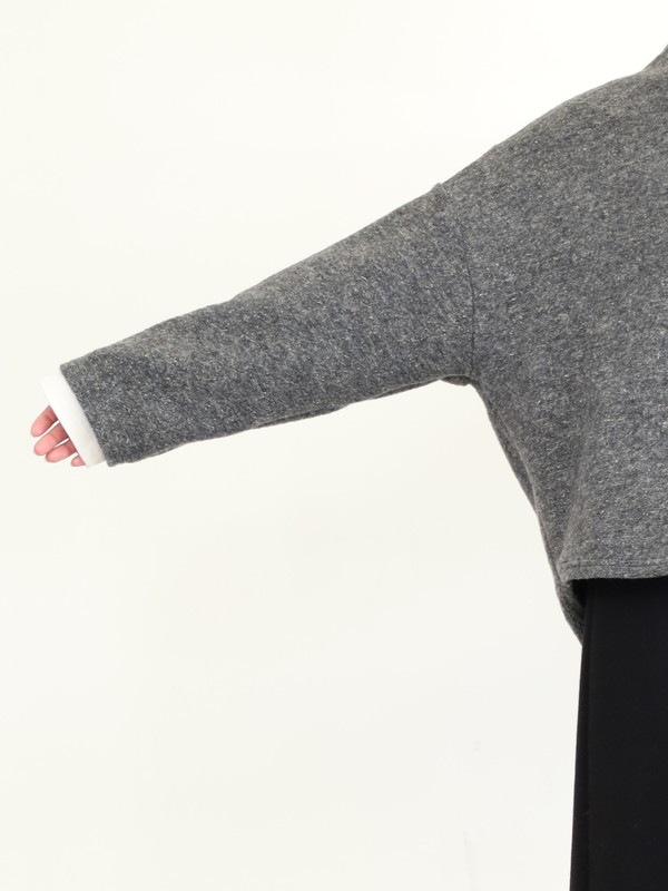 【LeMelange】スライバーニットラメカーディガン